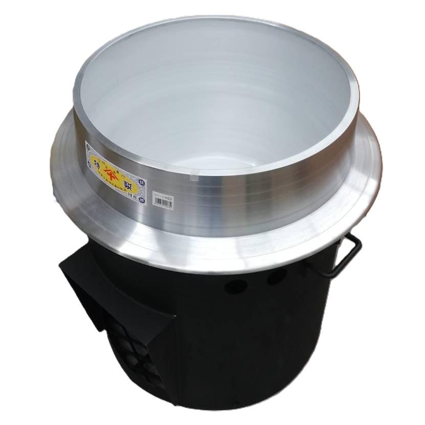 国産品 特製 極厚特大かまど NK-650 (羽釜60cm付き) 本体厚み3mm (大