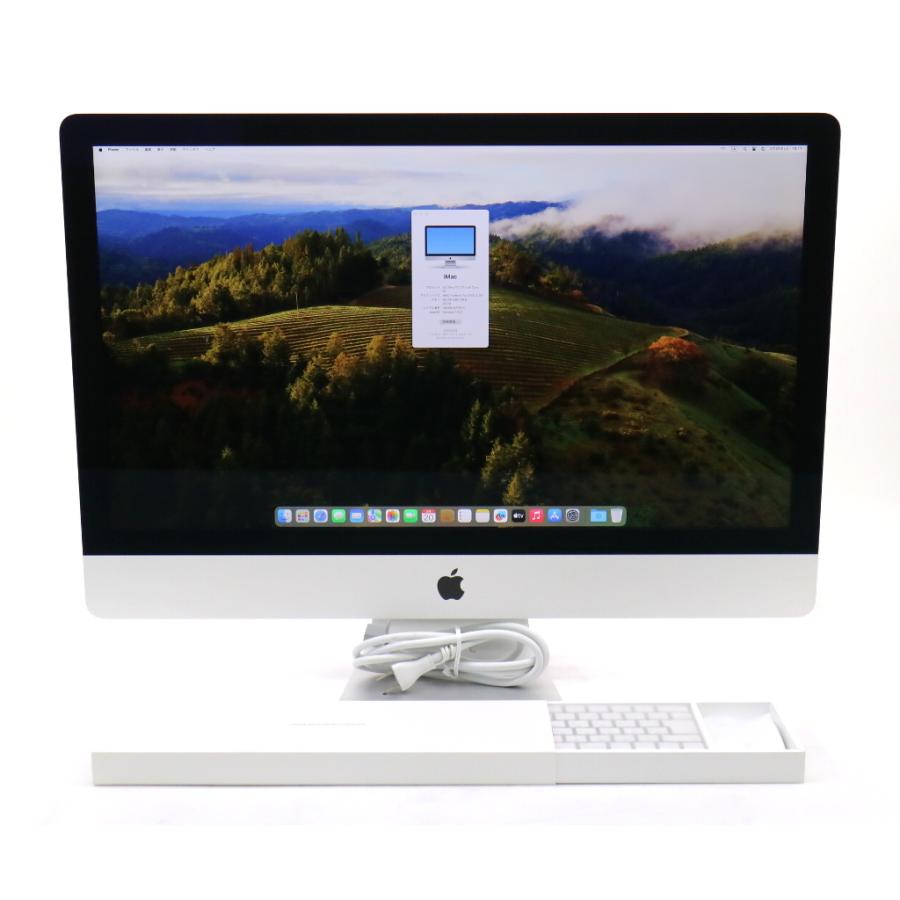 Apple iMac Retina 5K 27インチ 2020 Core i9-10910 3.6GHz(20スレッド