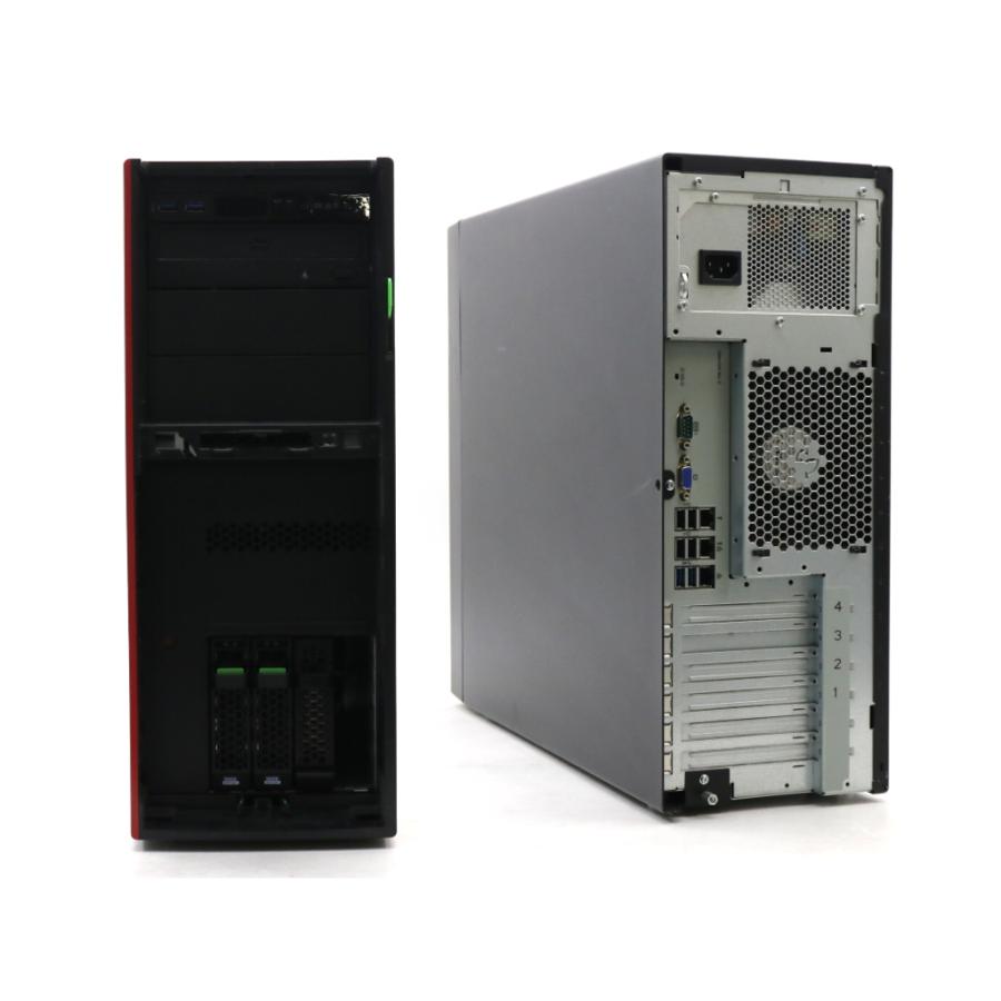 富士通 PRIMERGY TX1330 M4 Xeon E-2124 3.3GHz 8GB 500GBx2台(SATA3.5