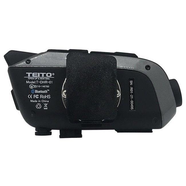 TEITO 日本語音声化 バイク用 2K高画質カメラ付きインカム T-DRH-01(旧