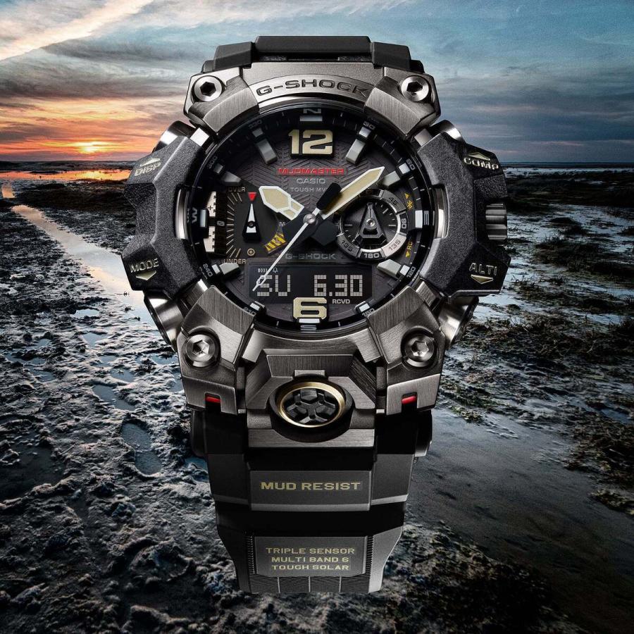 MASTER OF GーLAND G-SHOCK G MUDMASTER ソーラー電波時計 CASIO