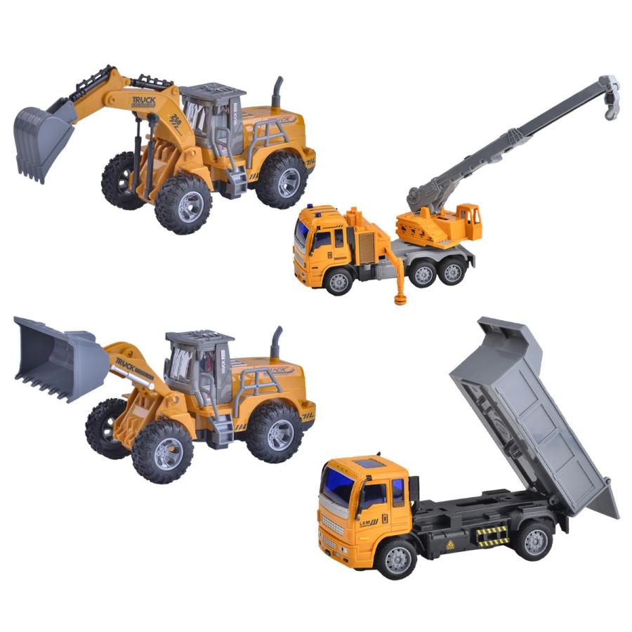 RC はたらくぼくらの建設車 4種セット R/C ラジオコントロールカー