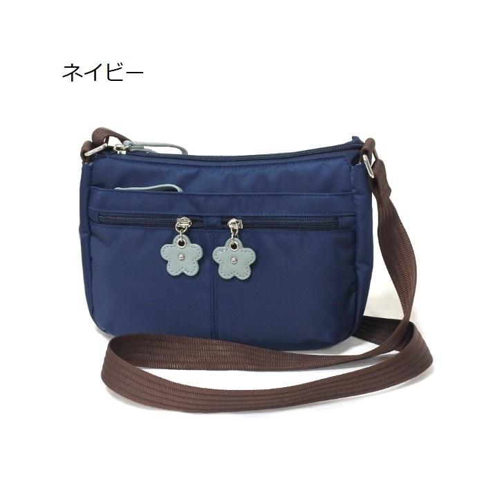 軽い 斜め掛けバッグ レディース ナイロンショルダー 722bor 日常撥水