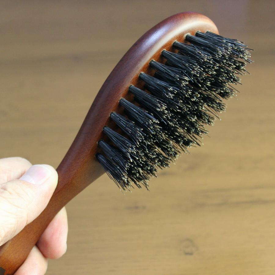 浅草アートブラシ ヘアブラシ 猪毛 髪の毛 艶髪 頭皮 マッサージ かみ