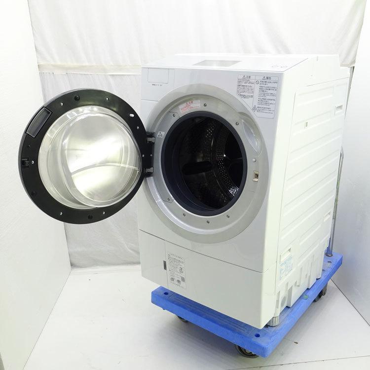 ZABOON 【中古】【設置込み】東芝 ドラム式洗濯乾燥機 12kg TW