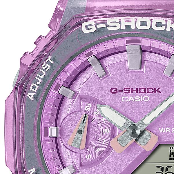G-SHOCK アナデジ オクタゴン スケルトン ピンク GMA-S2100SK-4AJF