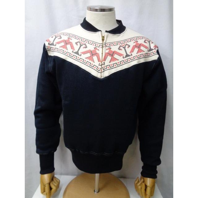 CUSHMAN（クッシュマン） ハーフジップ スウェット サンダーバード