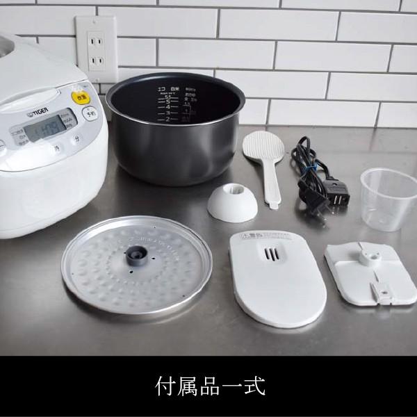 炊きたて 爆買 炊飯器 5合炊き タイガー 一人暮らし用 ホワイト JBH