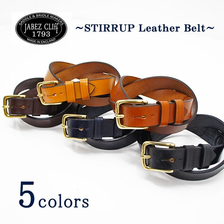 JABEZ CLIFF（ジャベツクリフ） Jabetz Cliff Stirrup Leather Belt