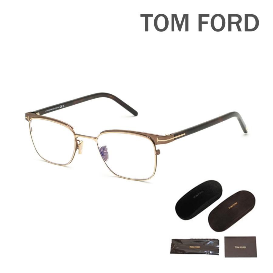 TOM FORD（トムフォード） メガネ 伊達眼鏡 フレーム FT5854-D-B/V 048