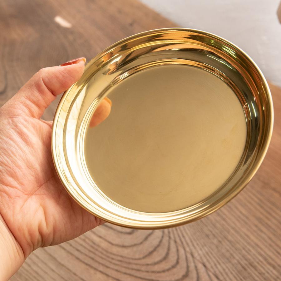 カトリ プレート 礼拝 祭壇 (祭壇用)ステンレス金メッキカトリ（中皿