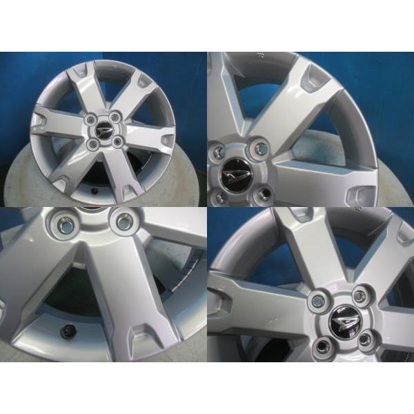 4本 新車外し!! ダイハツ タフト 純正 アルミホイール 15インチ 4.5J +