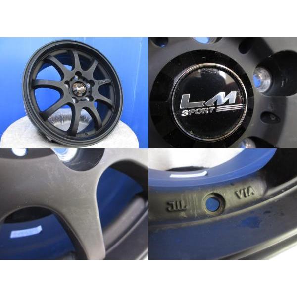 4本 スズキ ZC32S ZC33S スイフトスポーツ 16インチ マットブラック 9