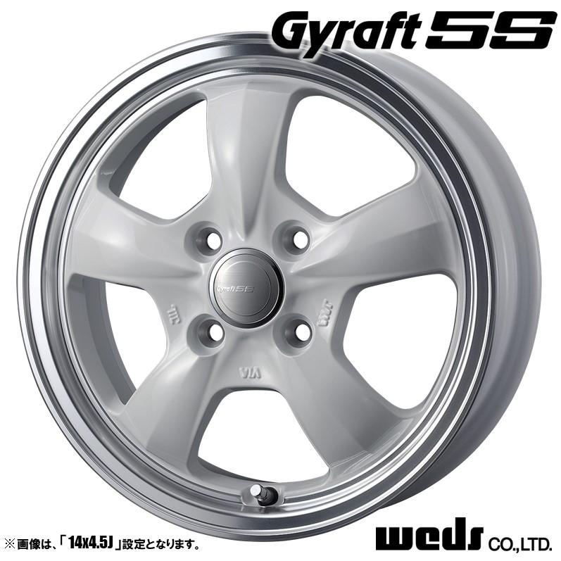 WEDS（ウェッズ） 4本セット Gyraft 5S グラフト ゴエス 15インチ リム