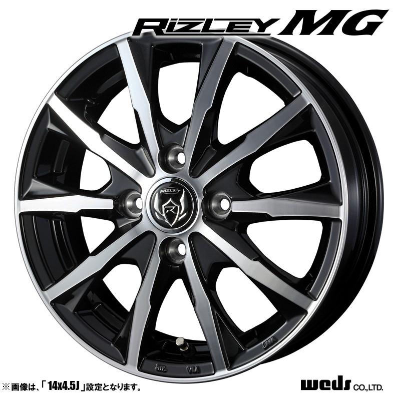 WEDS（ウェッズ） ホイール4本セット RIZLEY MG ライツレー 14インチ