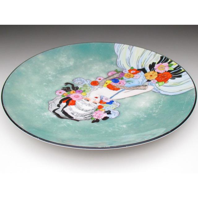 ノリタケ オールドノリタケ デコレディ マダム・ポンパドール プレート