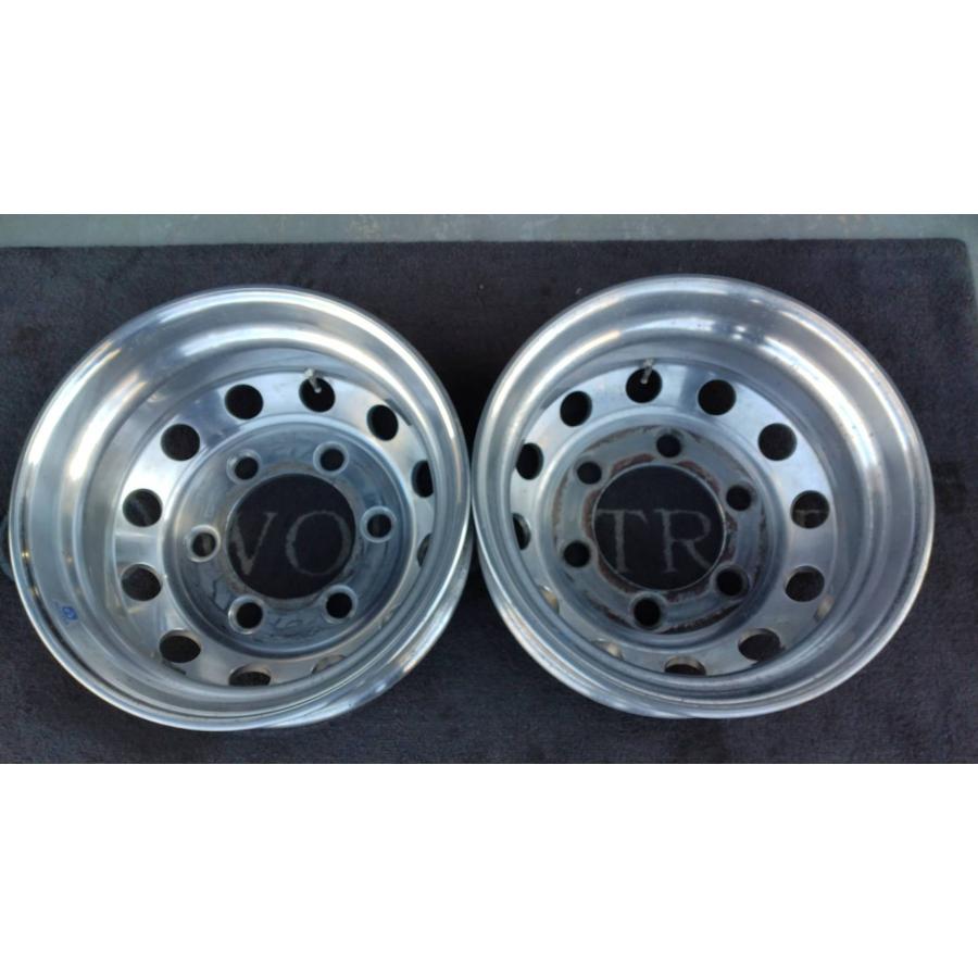 トラック アルコア アルミホイール 17.5×6.00 JIS規格 6穴 2本 中古
