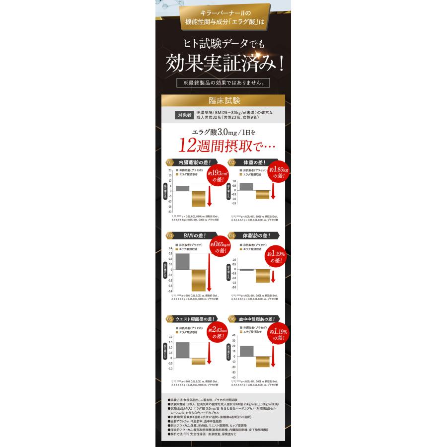 公式_正規販売店】3個セット キラーバーナー II ダイエットサプリ 倖田