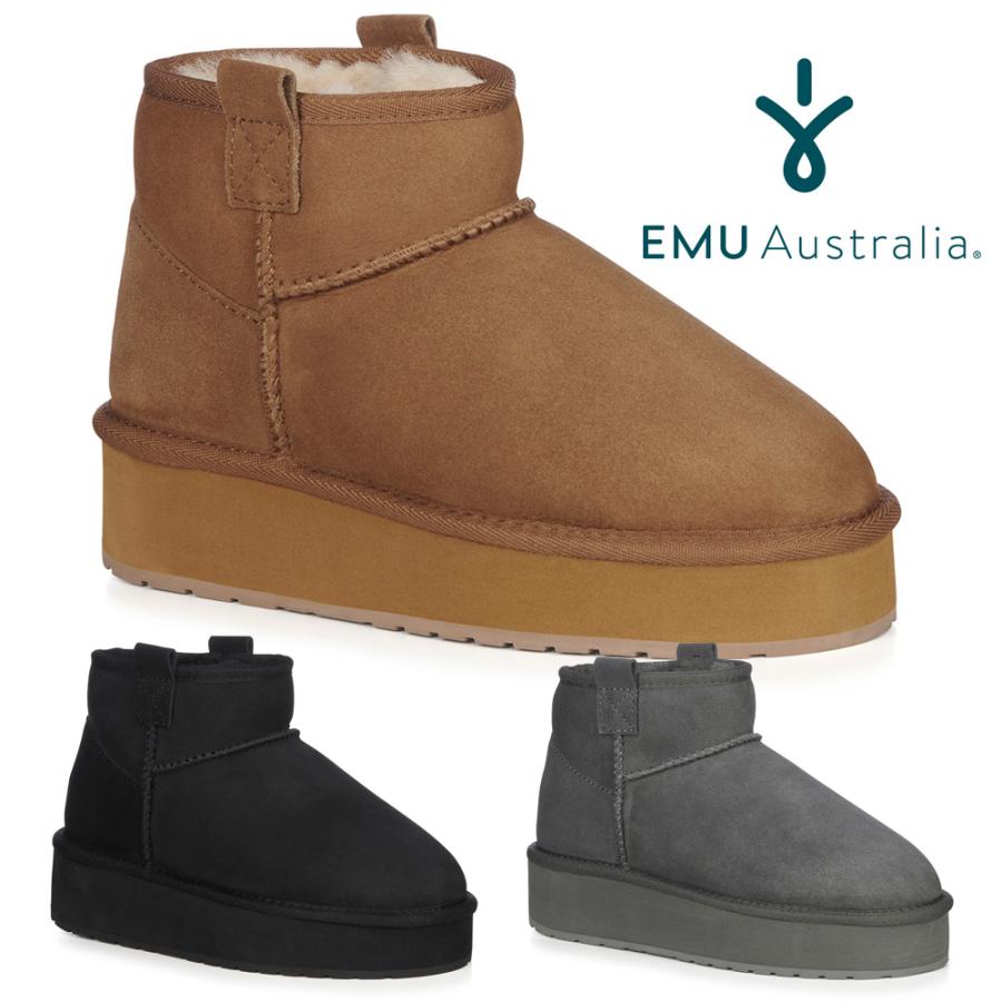 EMU Australia（エミュ オーストラリア） エミュ ムートンブーツ 厚底