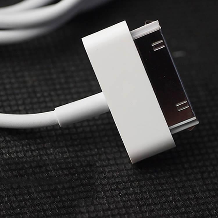 送料無料 USB Cable ホワイト1m for iPhone 4 /4s/ 3GS / iPod iPad