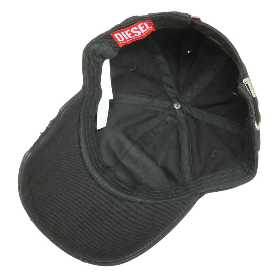 DIESEL（ディーゼル） メンズ キャップ A17407 0TKAZ / C-ODY ブラック