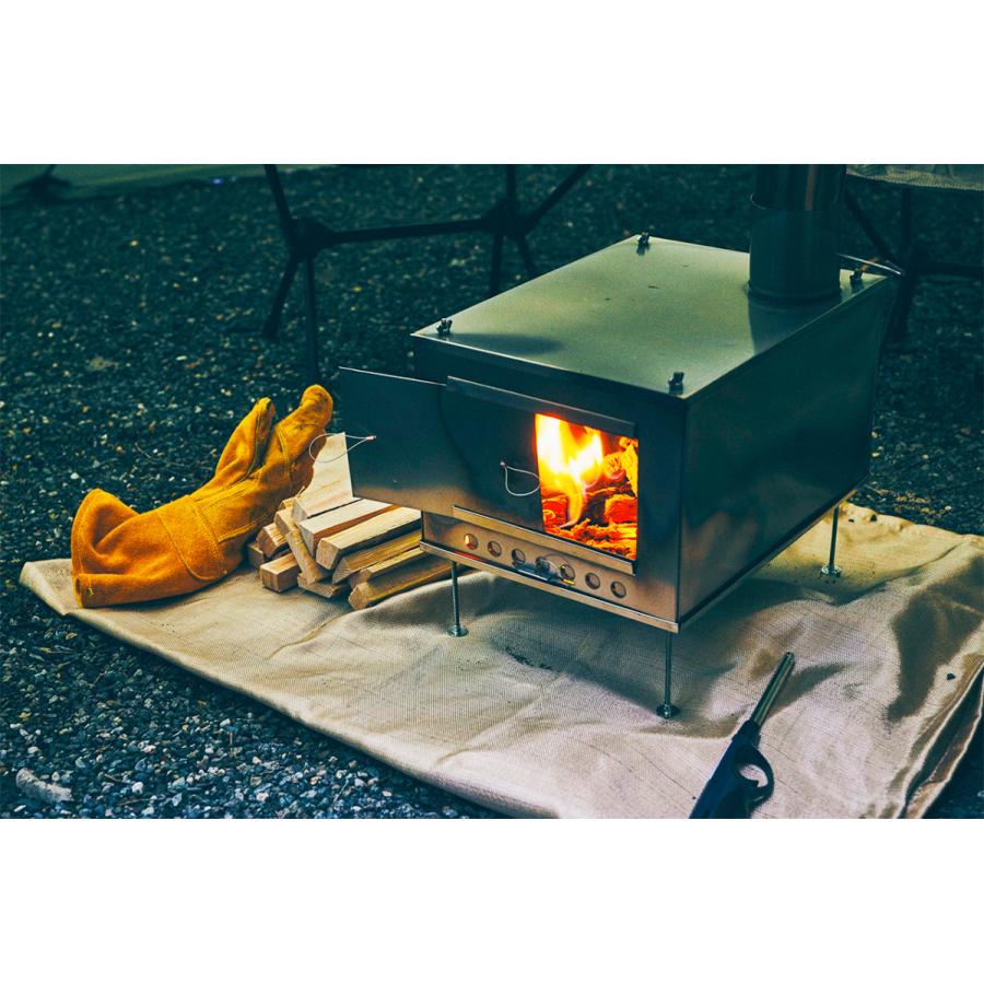 薪ストーブ ポータブルチタンストーブ SXLサイズ Portable Titanium