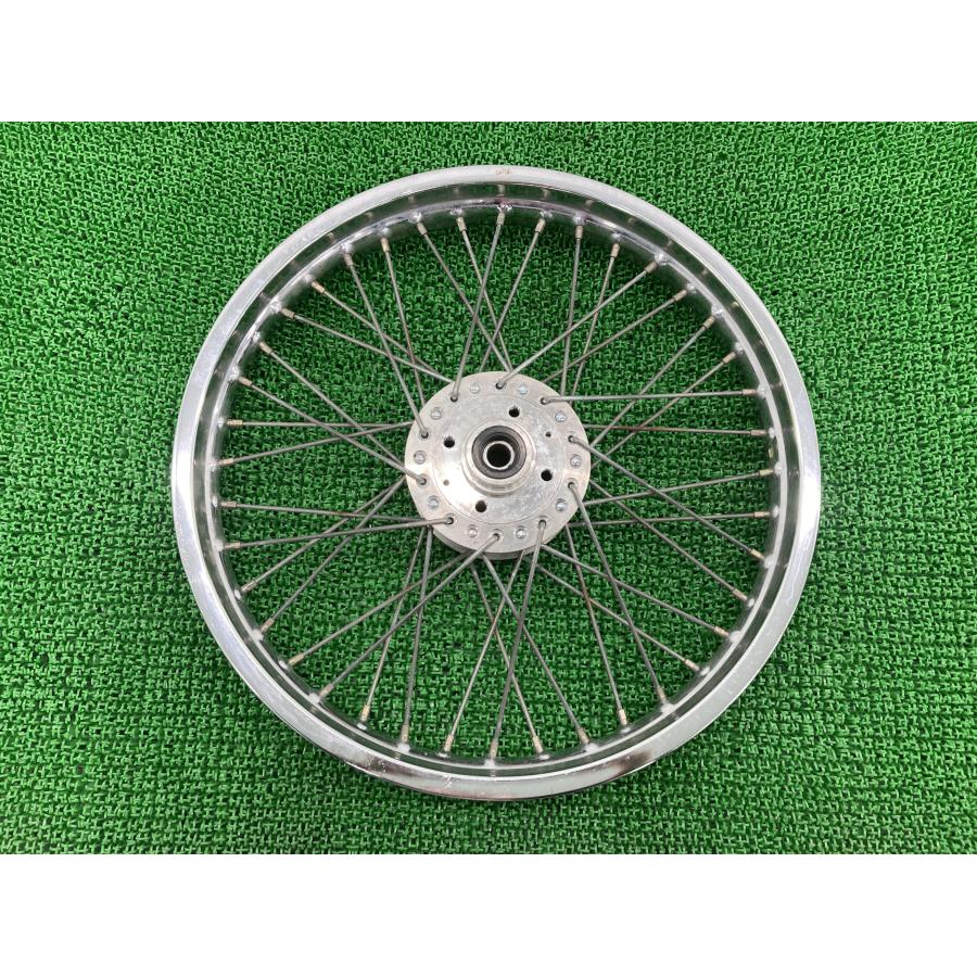 カワサキ（Kawasaki） KH400 フロントホイール 純正 中古 バイク 部品