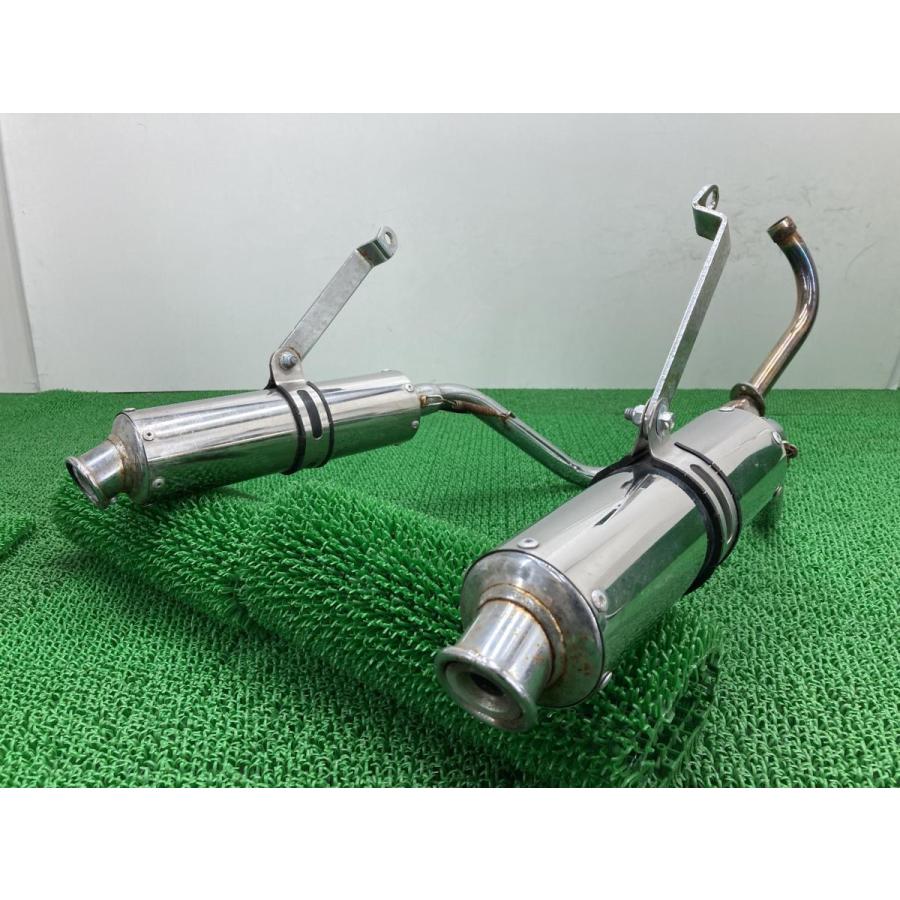 モンキー マフラー 社外 中古 バイク 部品 Z50J Monkey ステン ツイン