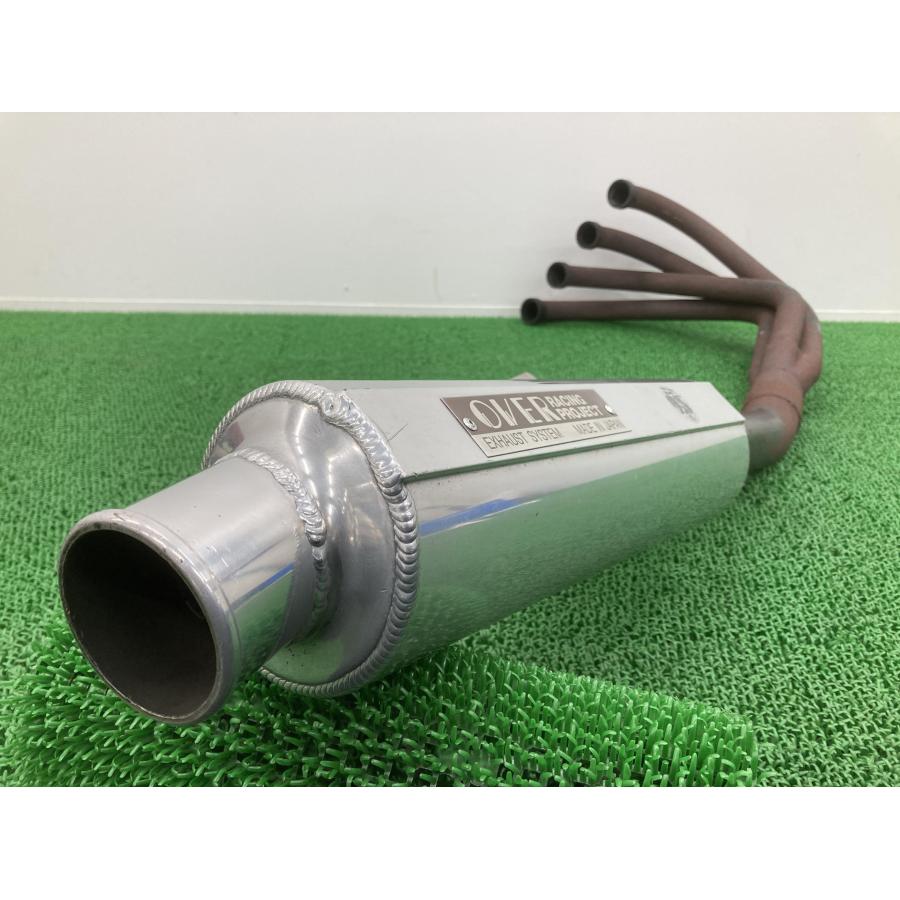 OVER製GPZ900R マフラー 社外 中古 バイク 部品 ZX900A アルミ