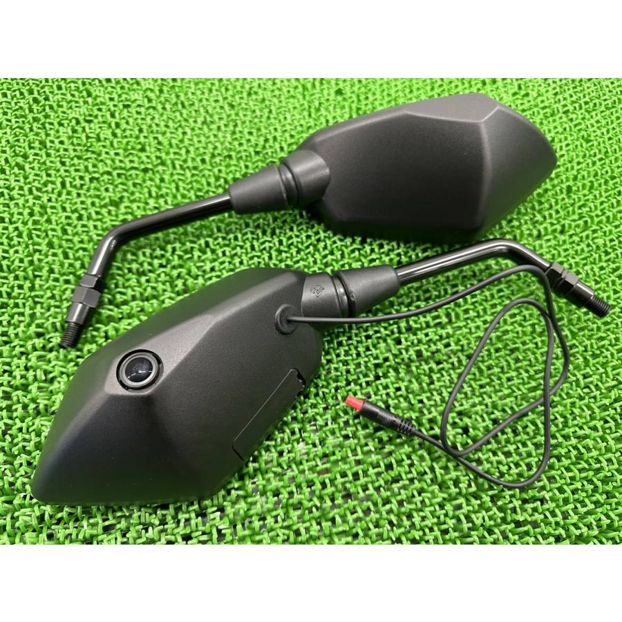 D-ride製 ドラレコミラー 左右 DR-05BP 社外 中古 バイク 部品 世界初