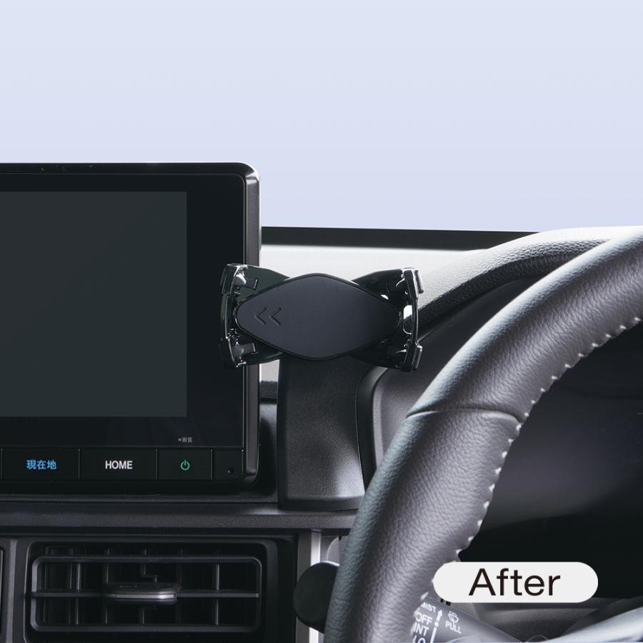 槌屋ヤック WR-V スマートフォンホルダー 車 スマホホルダー 5BA-DG5