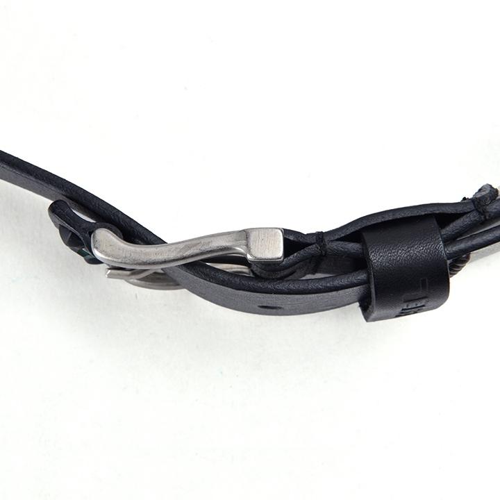 DIESEL（ディーゼル） レザーベルト メンズ 牛革 本革 スタッズ ライン