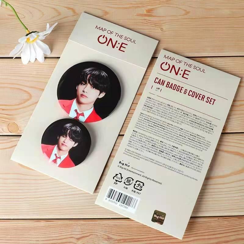 送料無料 BTSグッズ 缶バッジ 2個セット BTS 防弾少年団 缶バッチ 韓流