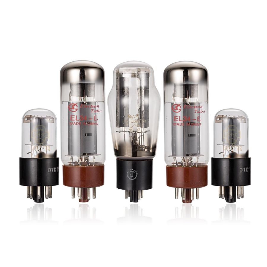 Douk Audio EL34 真空管アンプ リファイア HiFi ステレオ パワーアンプ