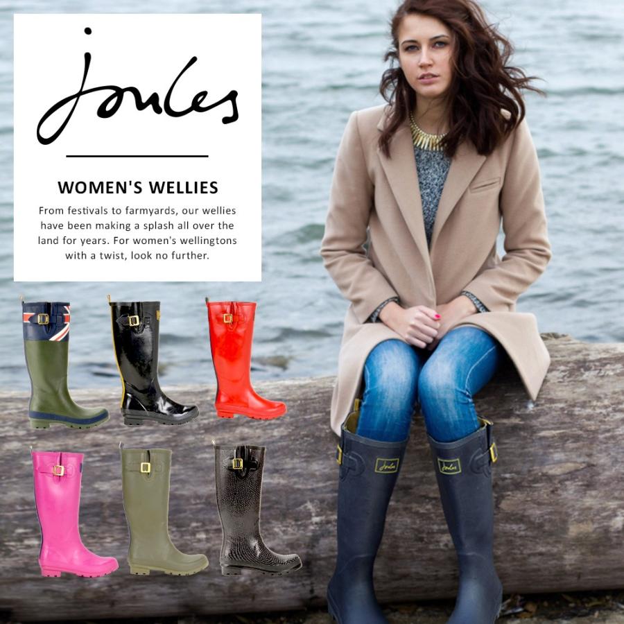 ジュールズ レインブーツ レディース シューズ ロング丈 爆買 : U