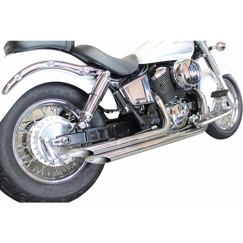 ホンダ（HONDA） ステンレス スラッシュダウンマフラー シャドウ