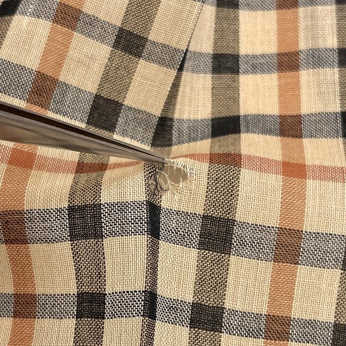 DAKS（ダックス） ロンドン DAKS LONDON 少し薄手 スカート ひざ下丈