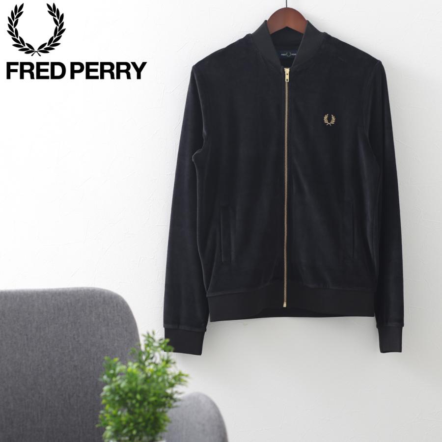 FRED PERRY（フレッドペリー） 秋冬 メンズ ベロア ボンバー