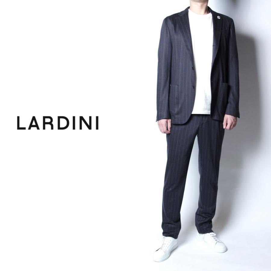 LARDINI（ラルディーニ） メンズ ストライプ パッカブル スーツ