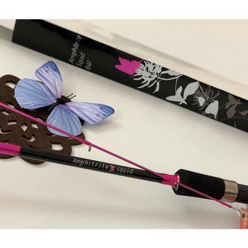 ピンク エギングセット エギングロッド 8.0ft と 8.4ft からご選択可