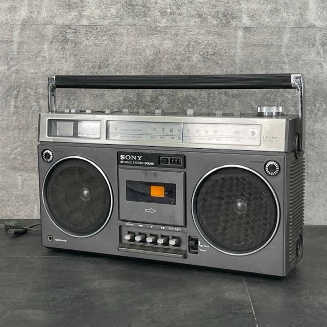ラジカセ 【中古】SONY ソニー CF-6300 ラジオ FM/AM 2バンド ステレオ