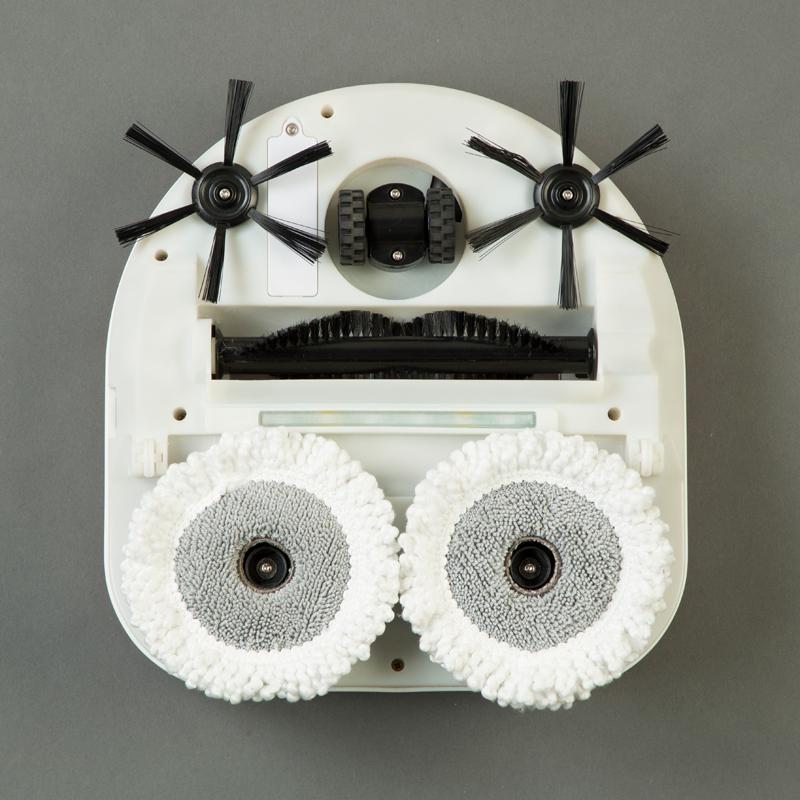 谷村実業 ロボット掃除機 モップクリーナー 自走式 回転 モップ 床掃除