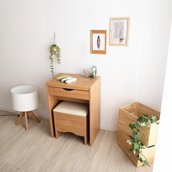 ドレッサー スツール付き 椅子セット 化粧台 ミラー 鏡 収納 引き出し