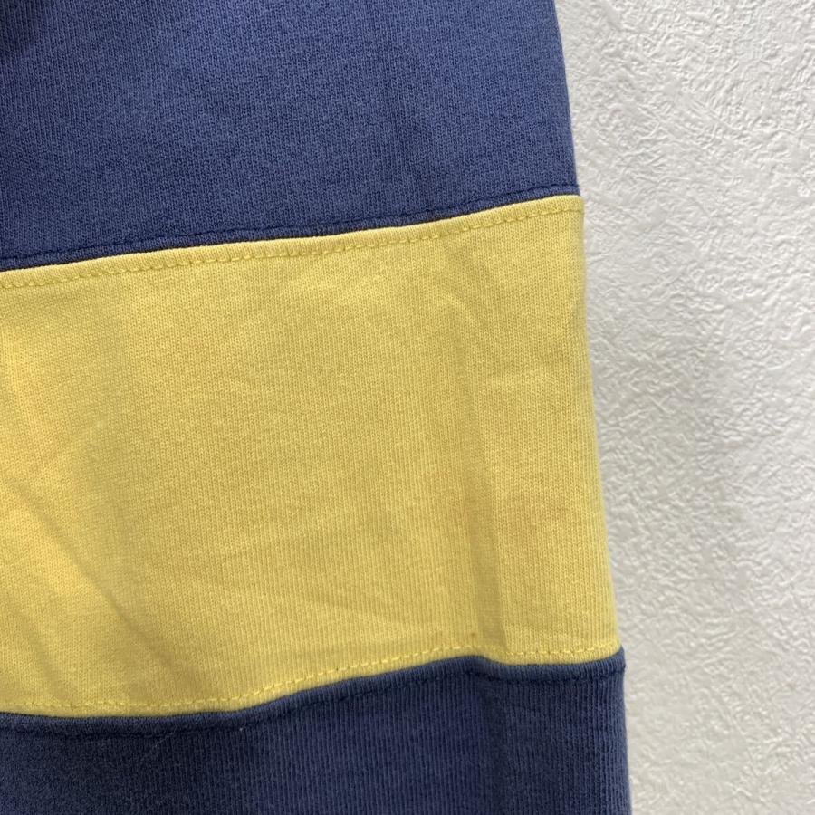 POLO RALPH LAUREN 長袖 ラガーシャツ XL イエロー ネイビー ポロ