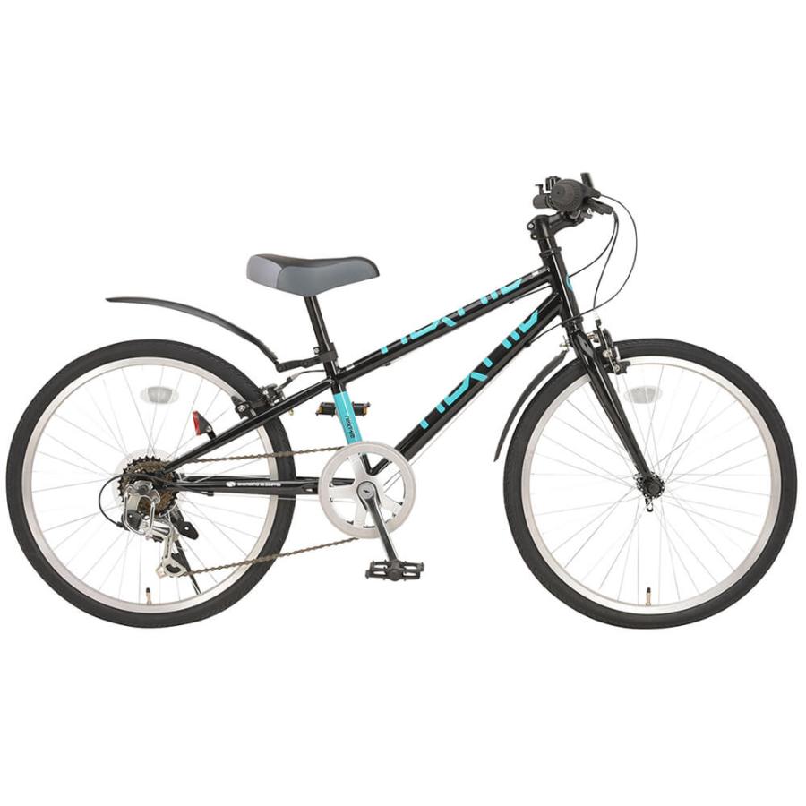 NEXTYLE 自転車 子供用 クロスバイク 24インチ 泥除け付き シマノ6段