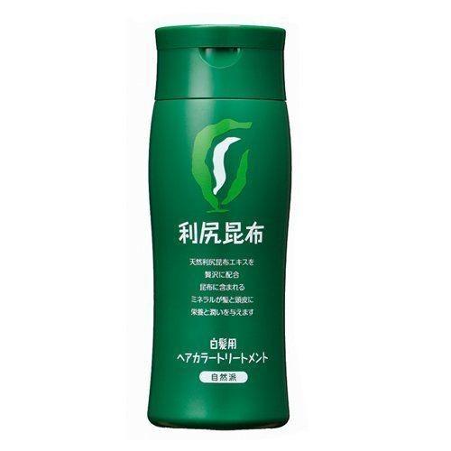 利尻 利尻ヘアカラートリートメント ナチュラルブラウン 200g【通常