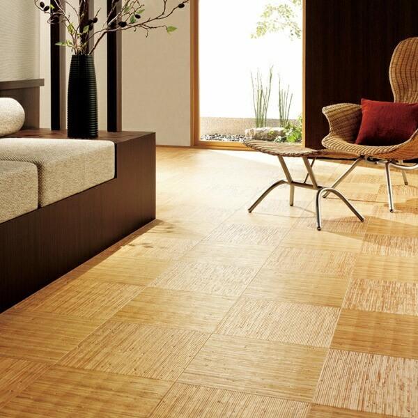 東リ（TOLI） クッションフロア 籐柄 おしゃれ 和風 洗面所 トイレ 床