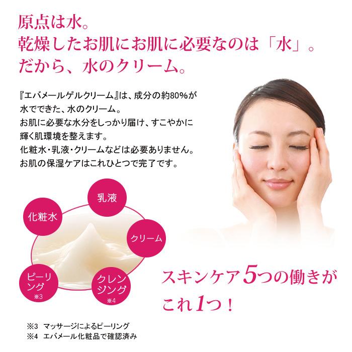 エバメール ゲルクリーム 500S ポンプと詰め替え用セット evermere Gel