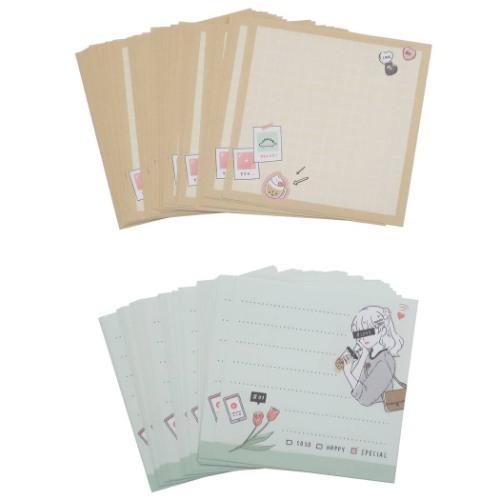 Fayern様 メモ帳 2個セット ケース付き メモ 2個セット メモ帳 : 雑貨