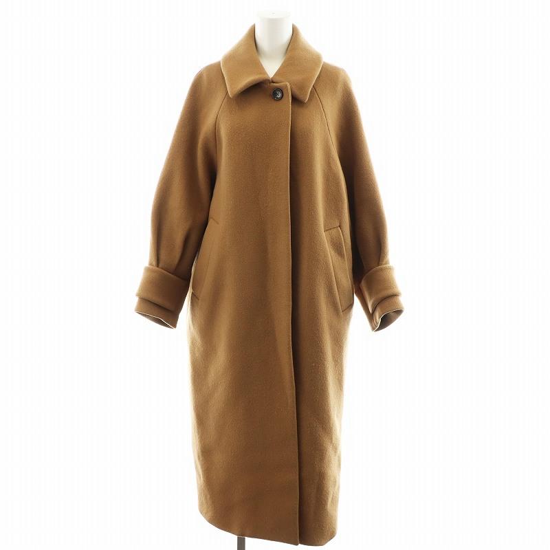 カレンソロジー CURENSOLOGY 22AW メルトン ステンカラーコート ロング